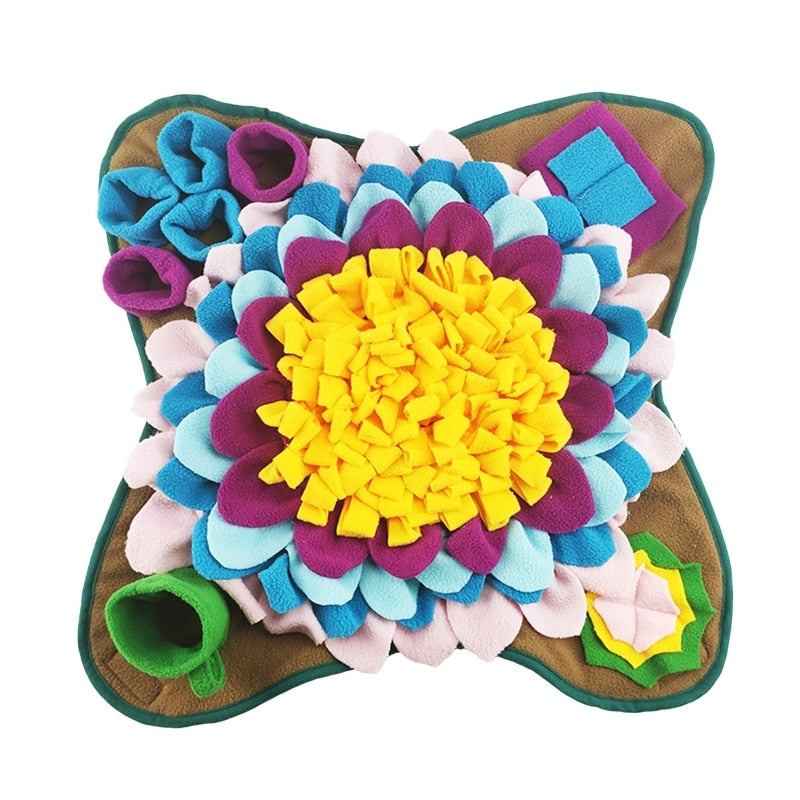 Dog Snuffle Mat Nose Smell Training Puzzle 