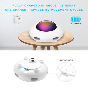 Automatic UFO Interactive Cat Toy Indoor Smart Playing USB Charging for pet