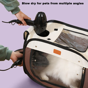 Pet Bathing Drying Box Hair Dryer Blow Foldable room for pet