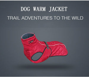 Dog Outdoor Jacket Waterproof Vest Warm Cotton Clothes for pet