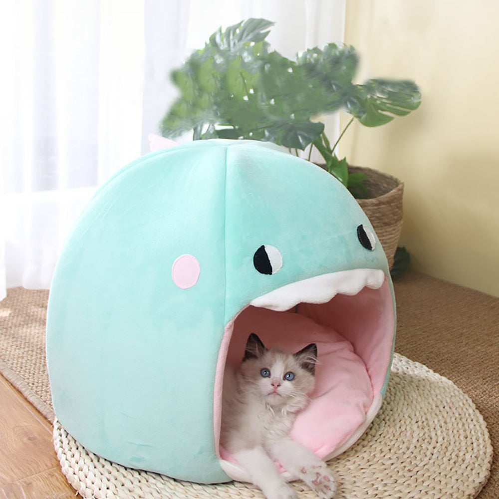 Cave Cat House Dog Basket Mat Cozy Cushion for pet