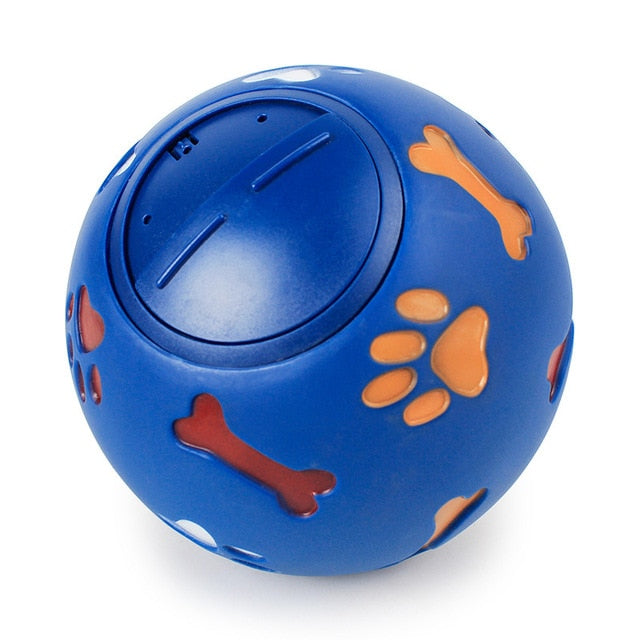 Dog Rubber treat Play Interactive ball for Pet