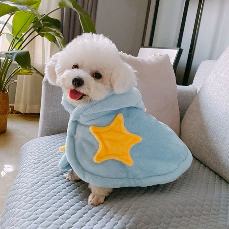 Dog Cat Quilt Soft Blanket pajama Coat for pet