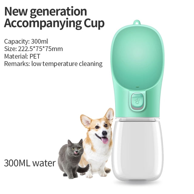 Dog Portable Water Bottle Feeder Travel Dispenser for pet