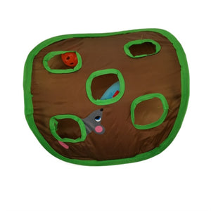 Cat Mice Intelligence Game Toy With 9 Hole Playing Tunnel Tent for pet