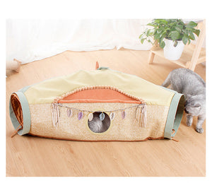 Cat Tunnel Tube Oxford Cloth for pet