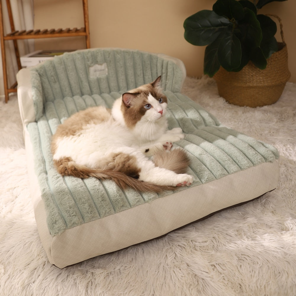 Thick Sleeping Bed Winter Warm Cushion Comfortable Sofa for pet