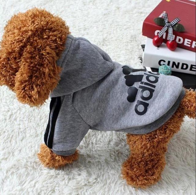 Dog sporty Hoodies clothes Jacket for pet