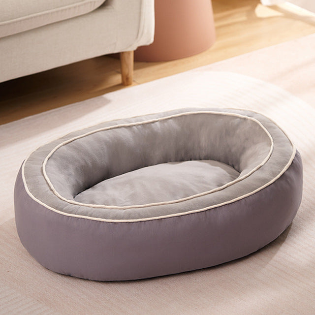 Cat Dog Bed Warm Soft Fluffy Basket for pet