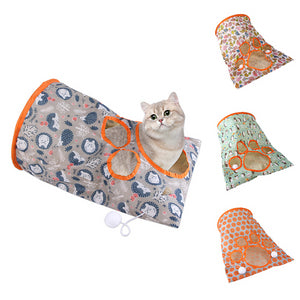 Fordable Cat Tunnel Sound Paper Cave